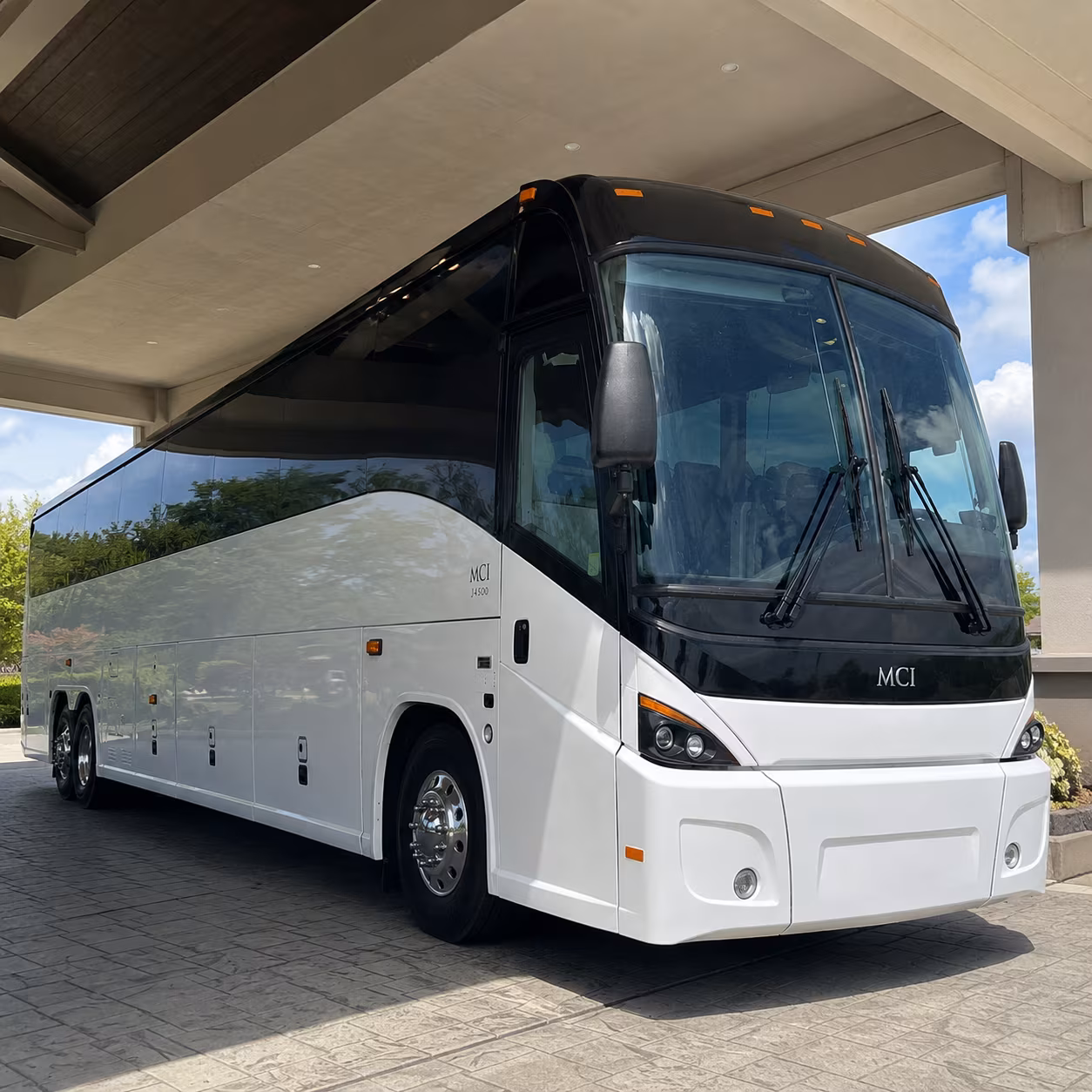 bus rental options for north port trips