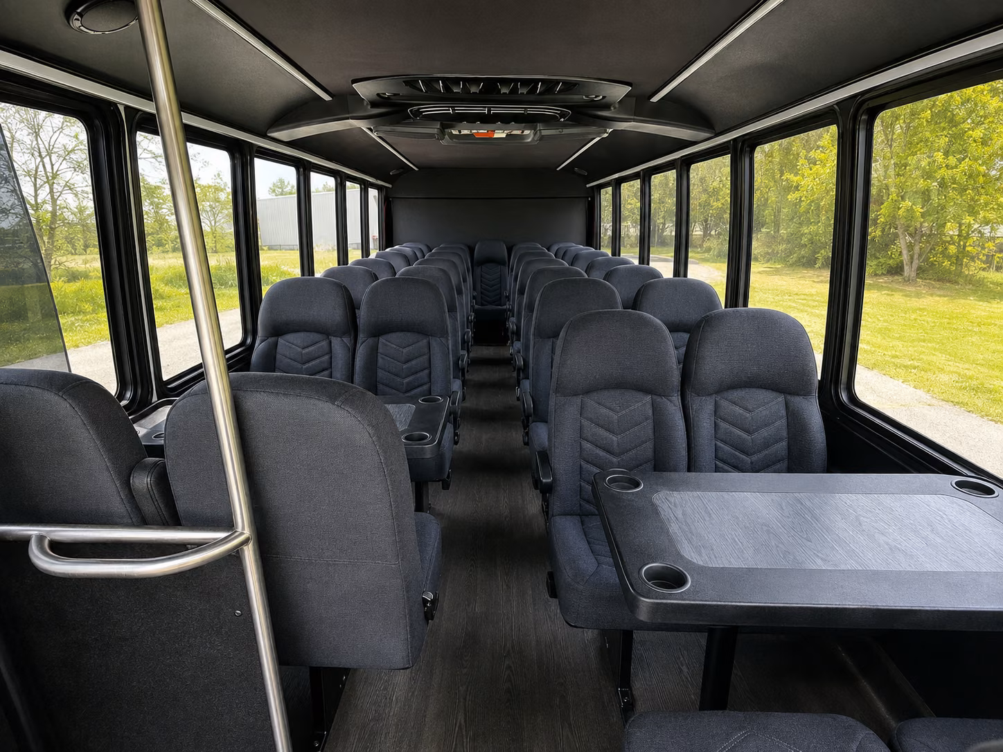 north port 15 passenger minibus interior