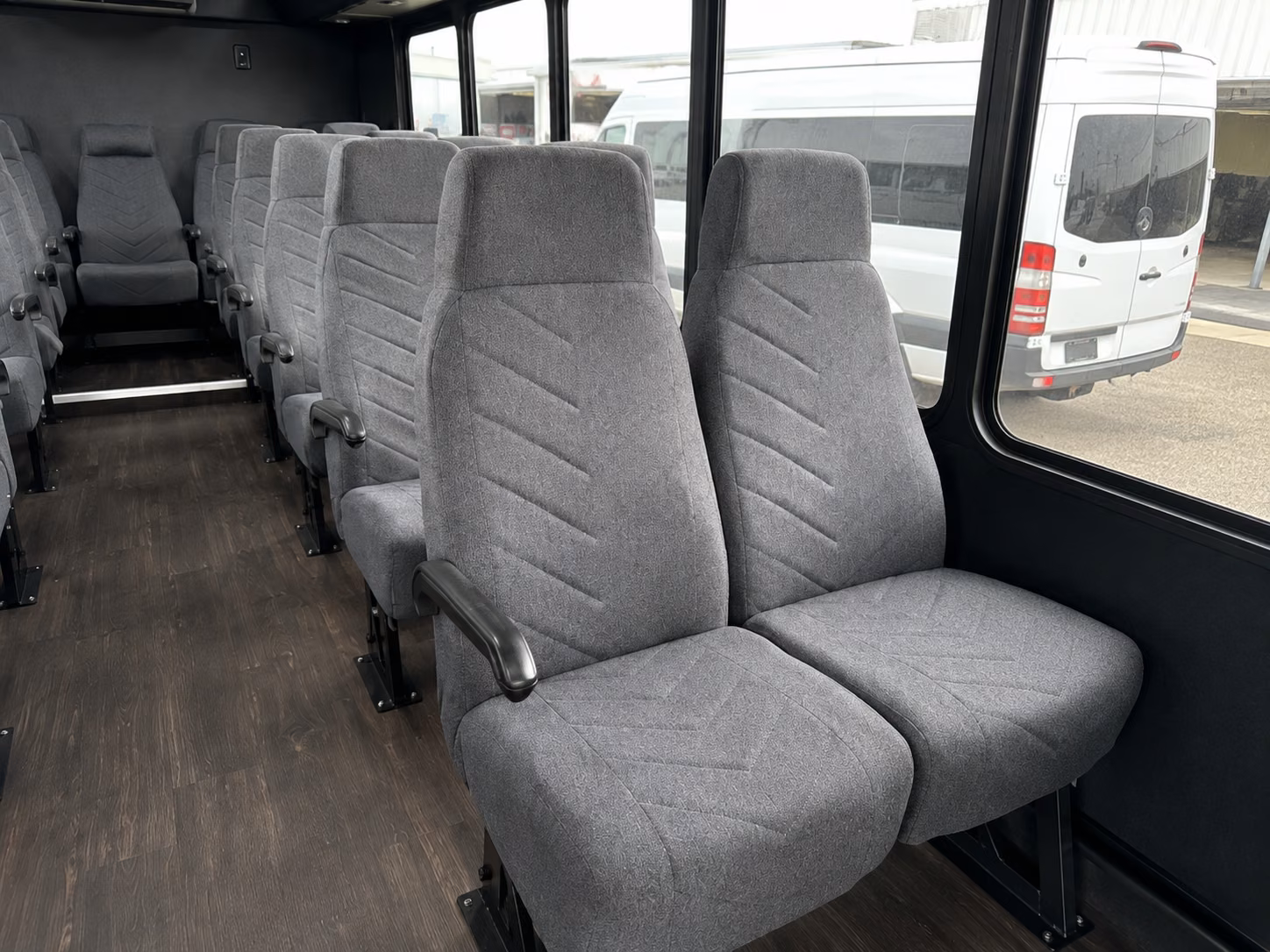 north port 18 passenger minibus interior
