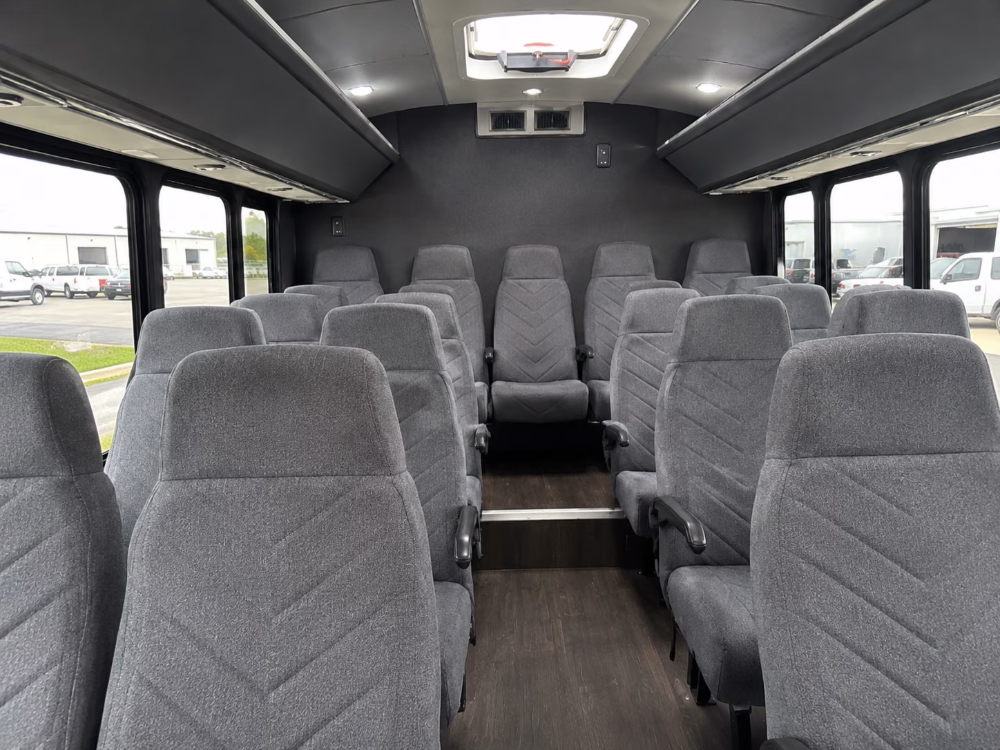north port 20 passenger minibus interior