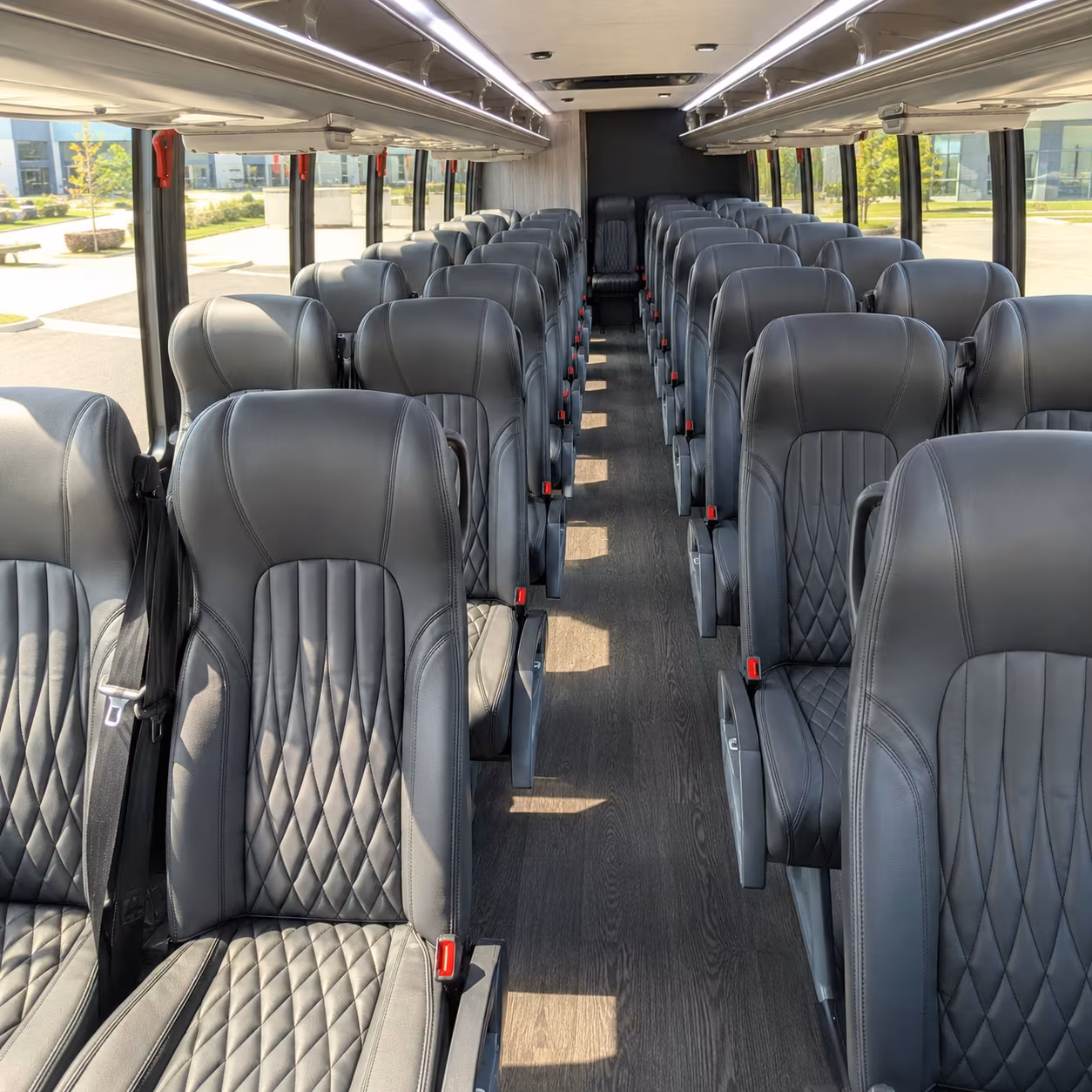 north port 25 passenger minibus inside