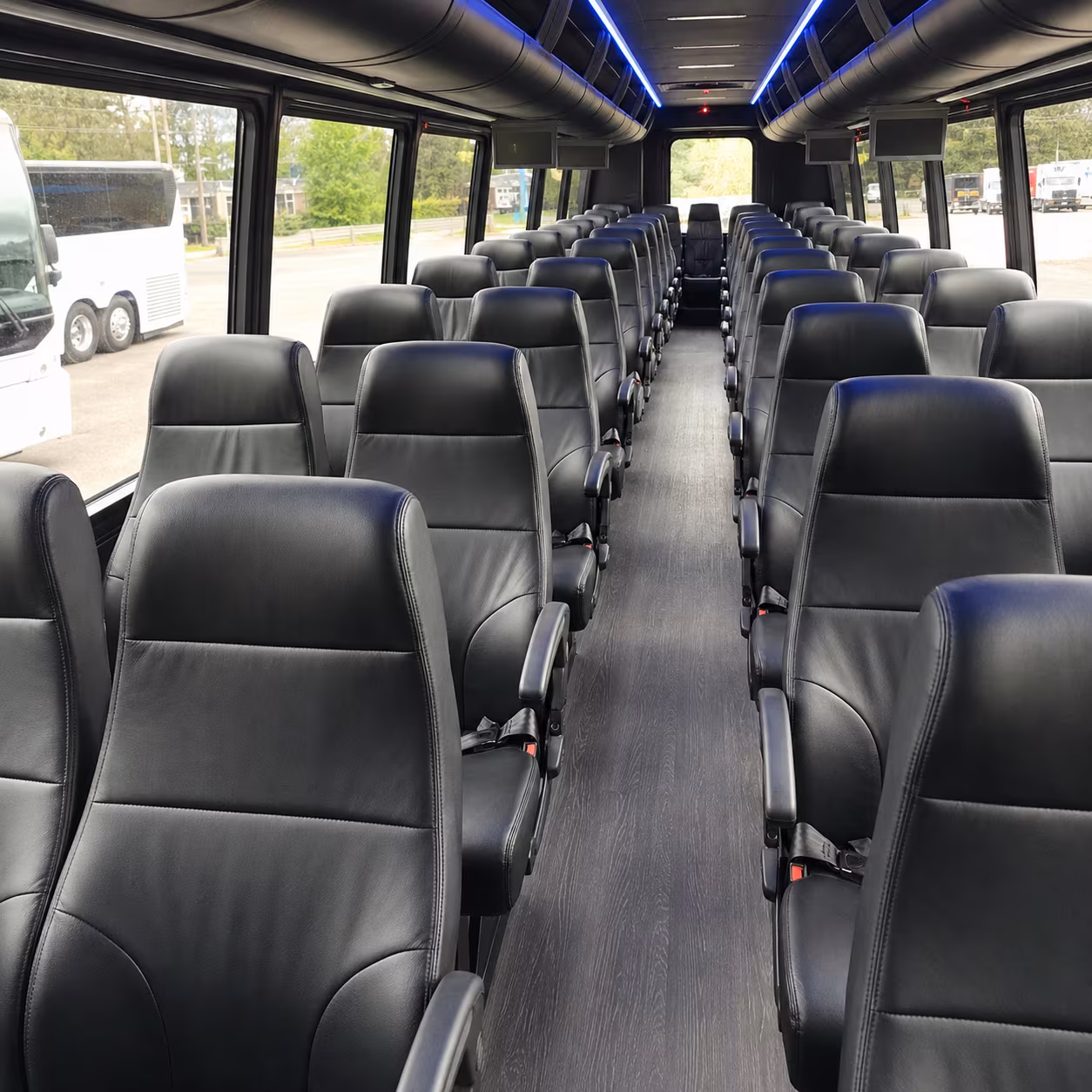 north port 25 passenger minibus interior