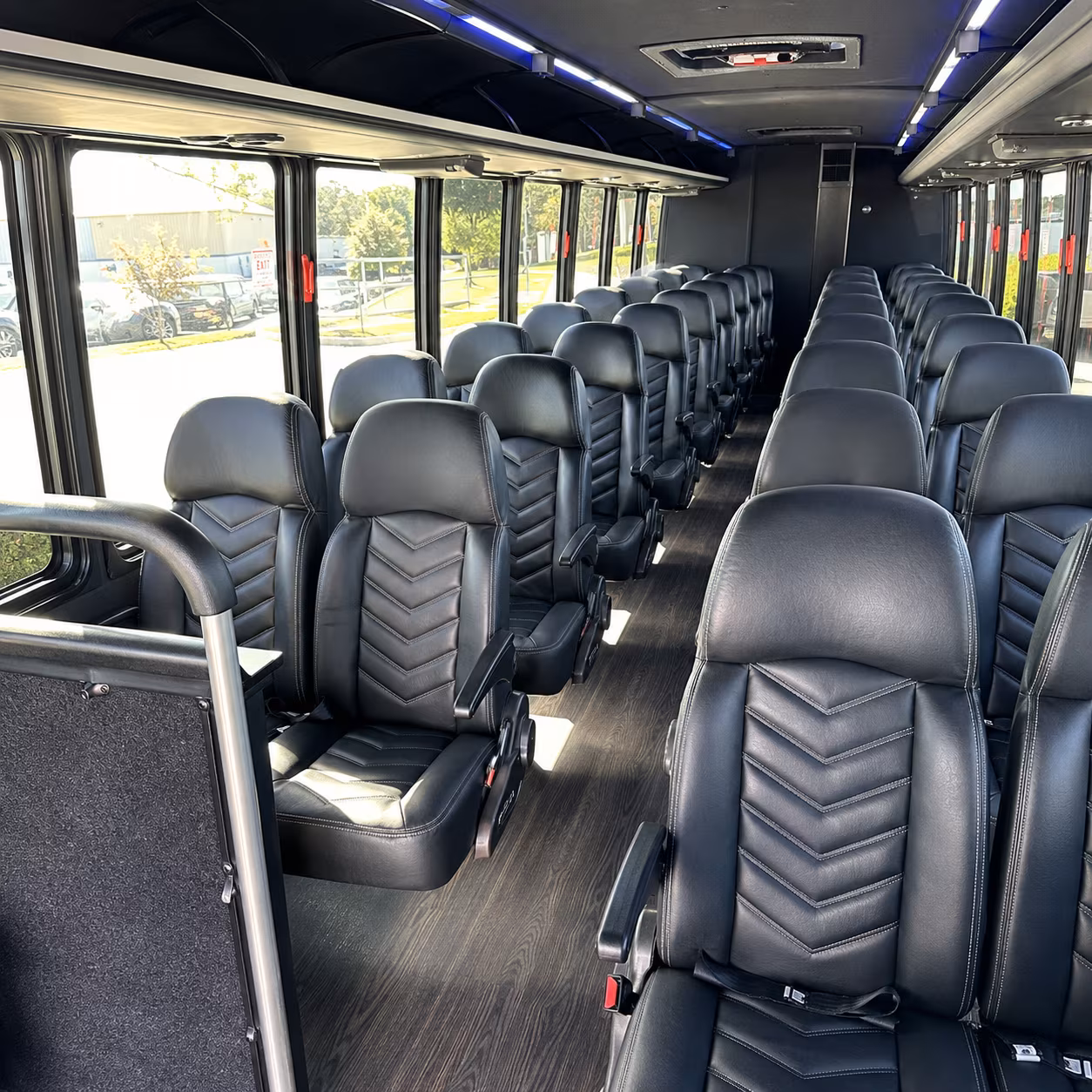 north port 35 passenger minibus interior