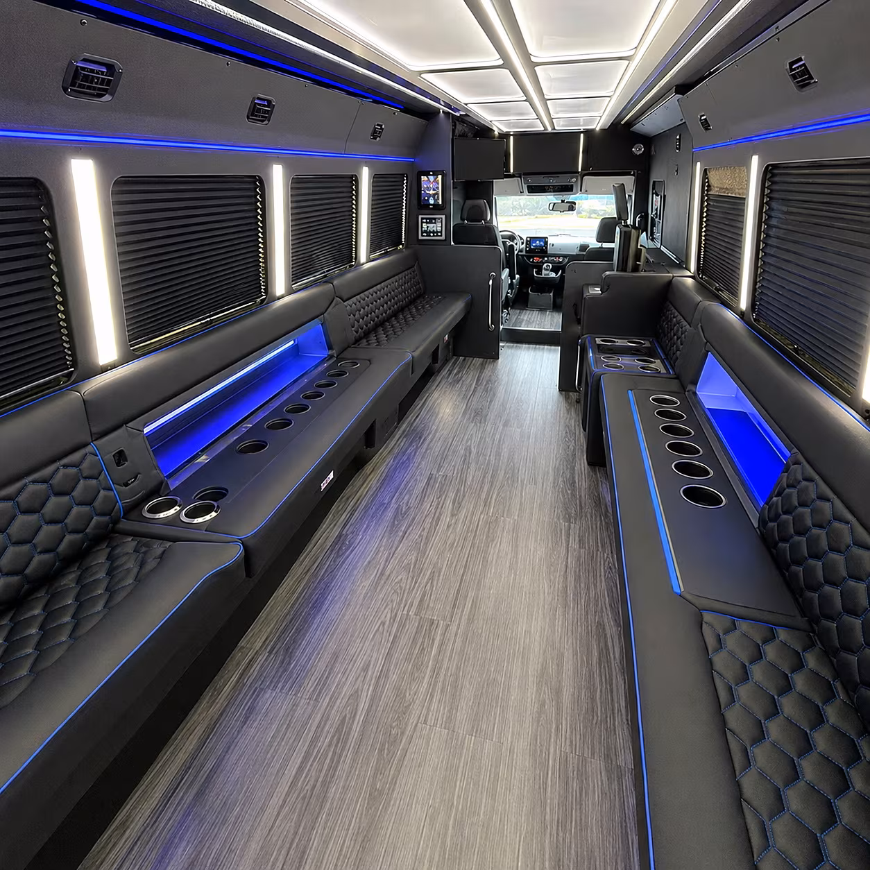 north port party bus rental interior