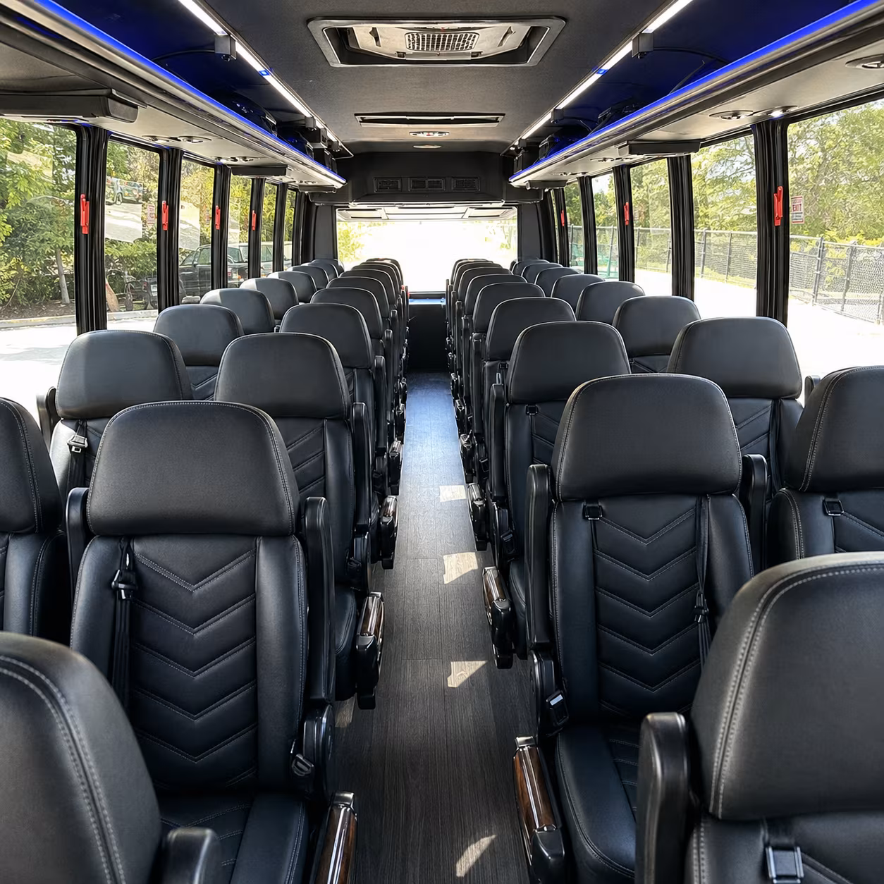 north port religious group transportation onboard seating