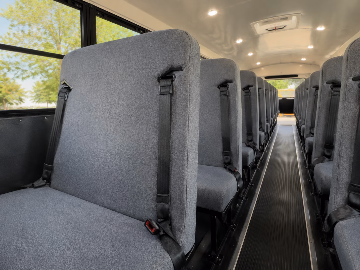 north port school bus interior