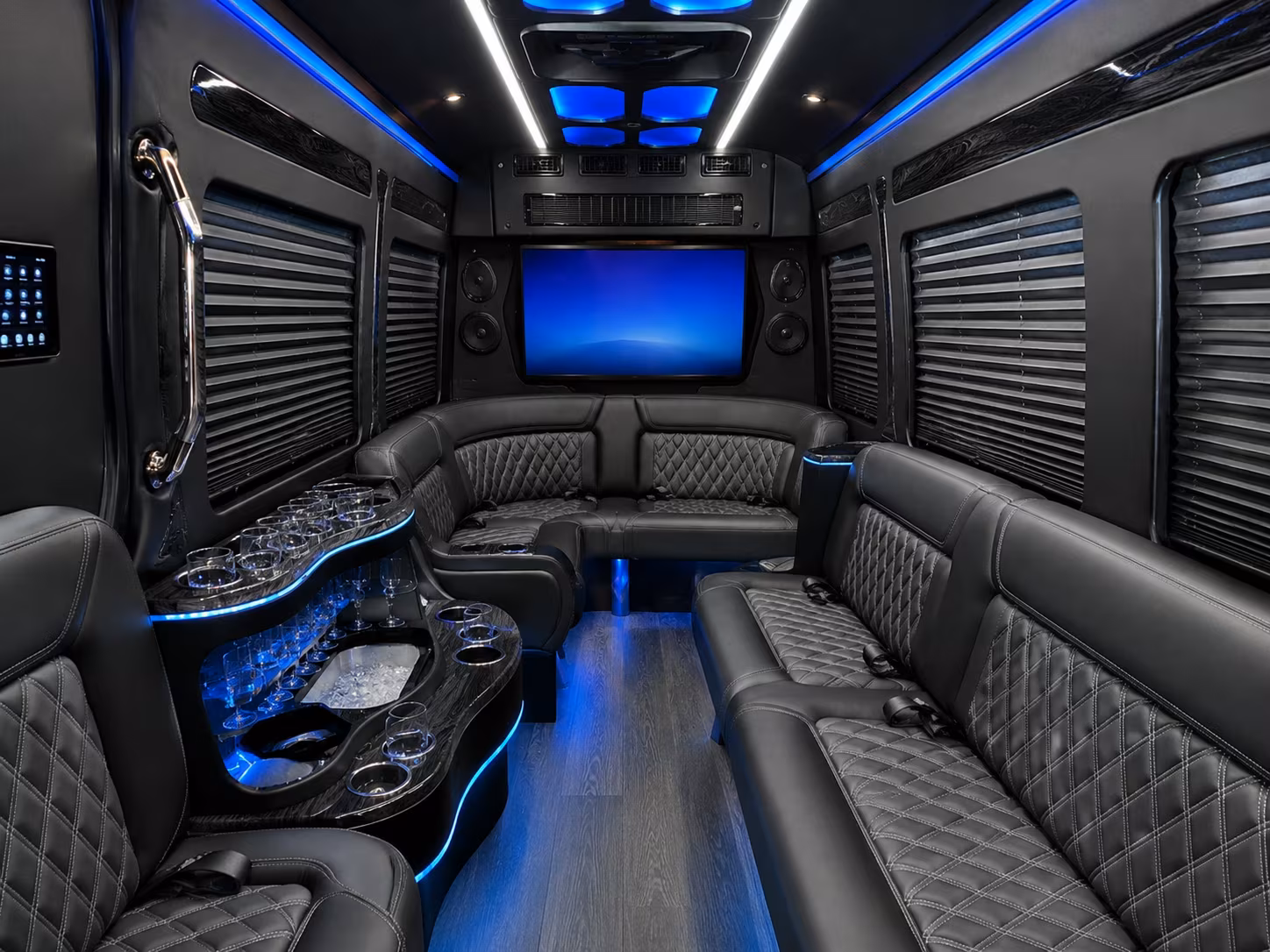 north port sprinter limousine interior
