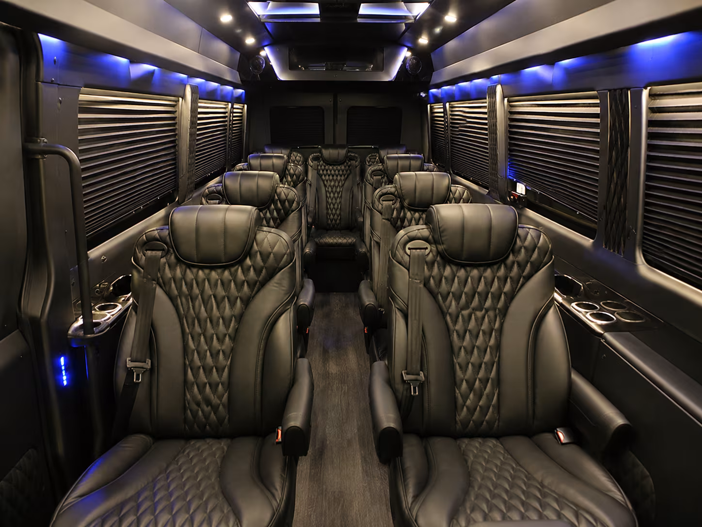 north port sprinter van with driver inside
