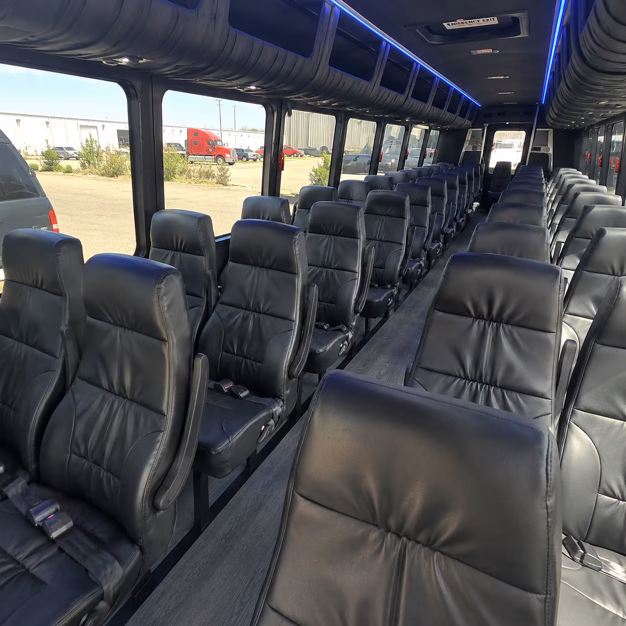 shuttle buses for north port wedding guests between hotels and venues